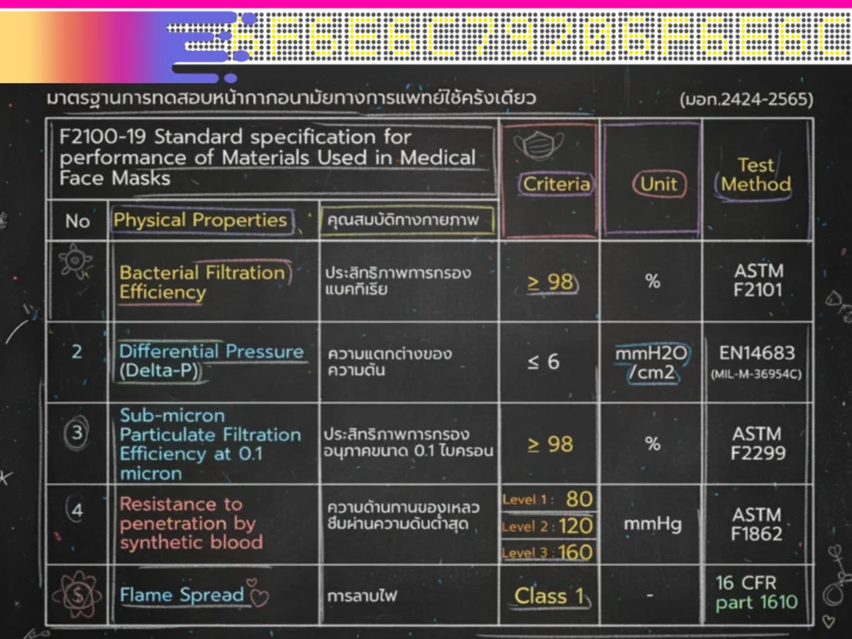 ASTM F2100 Test Standard