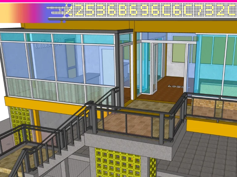 Renovation design concept for an old building