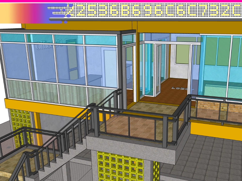 Renovation design concept for an old building