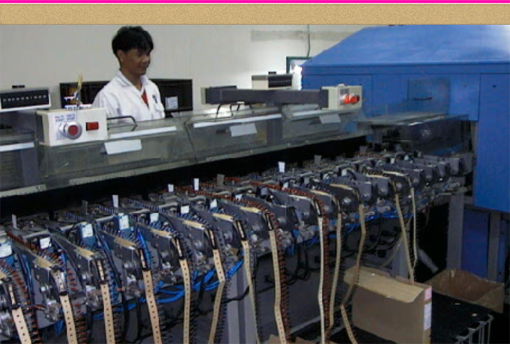 Radial Insertion machine