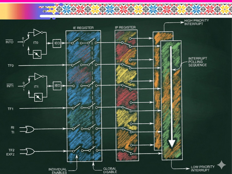 MCS-51, Interrupt Control System