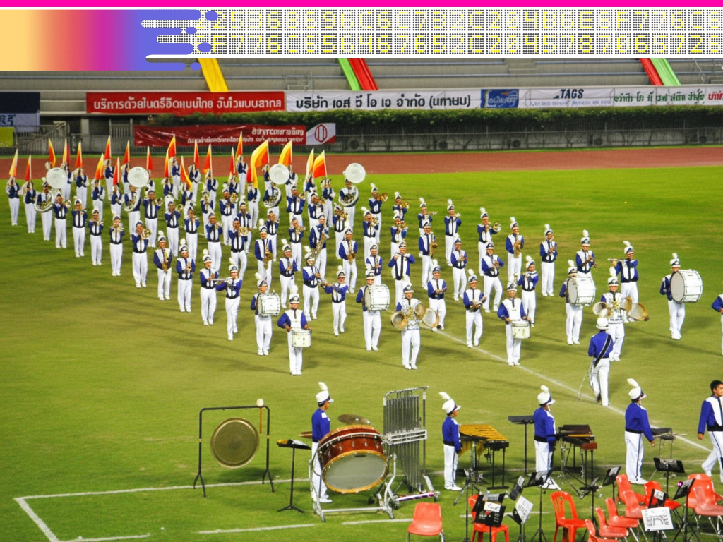 Marching Band Competition in Thailand