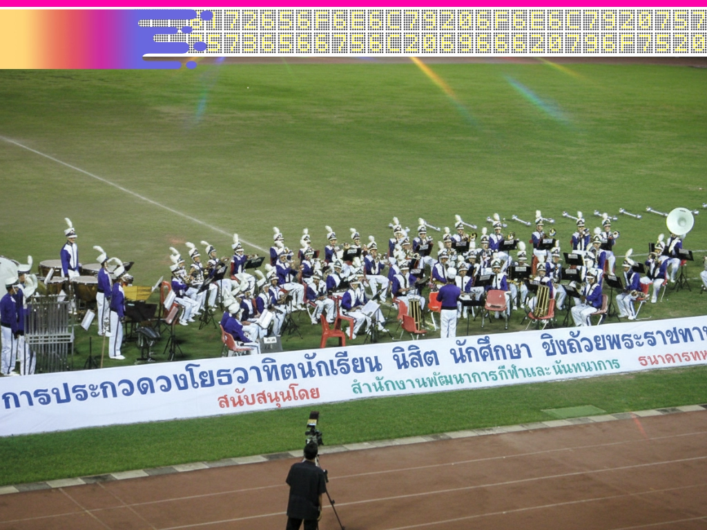 Marching Band Competition in Thailand