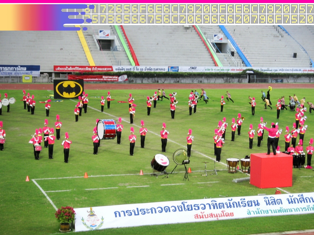 Marching Band Competition in Thailand