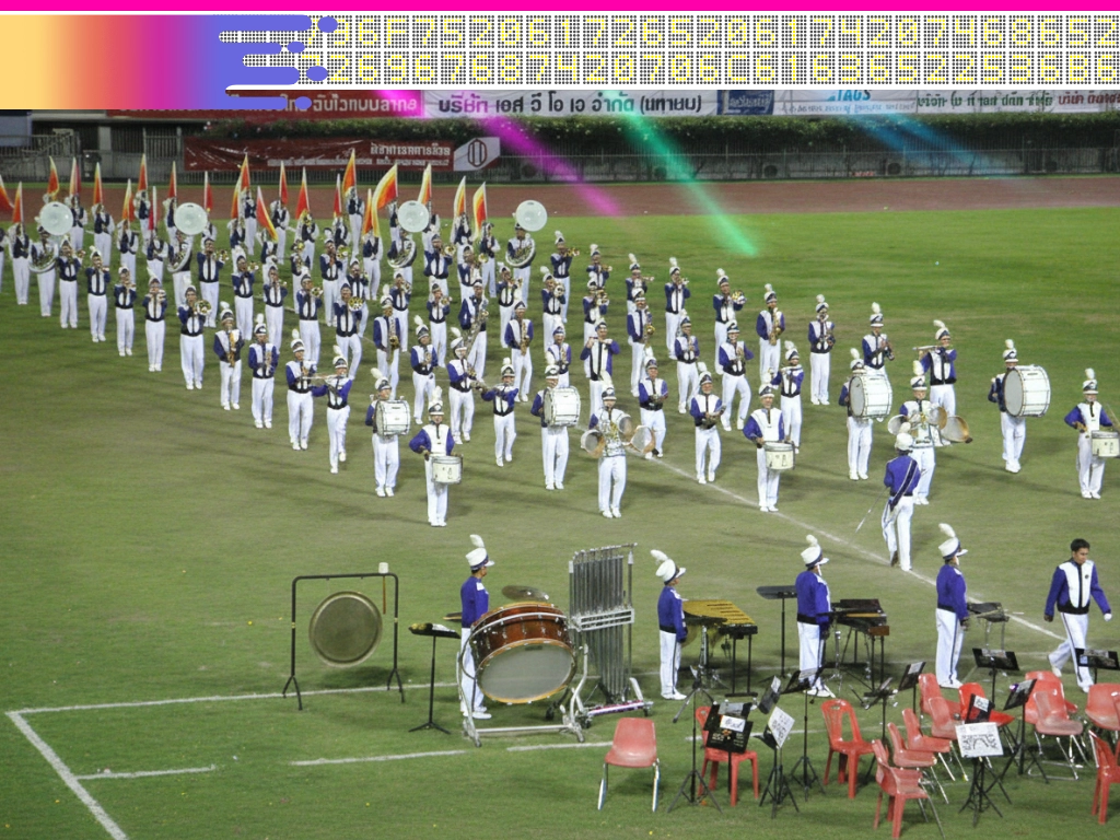 Marching Band Competition in Thailand