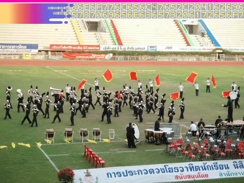 Marching Band Competition in Thailand