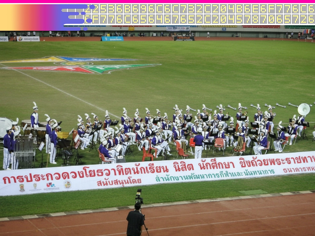 Marching Band Competition in Thailand