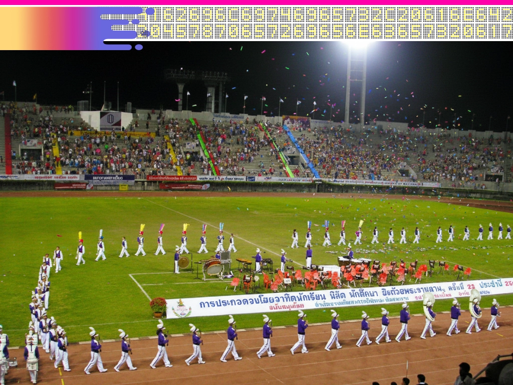 Marching Band Competition in Thailand