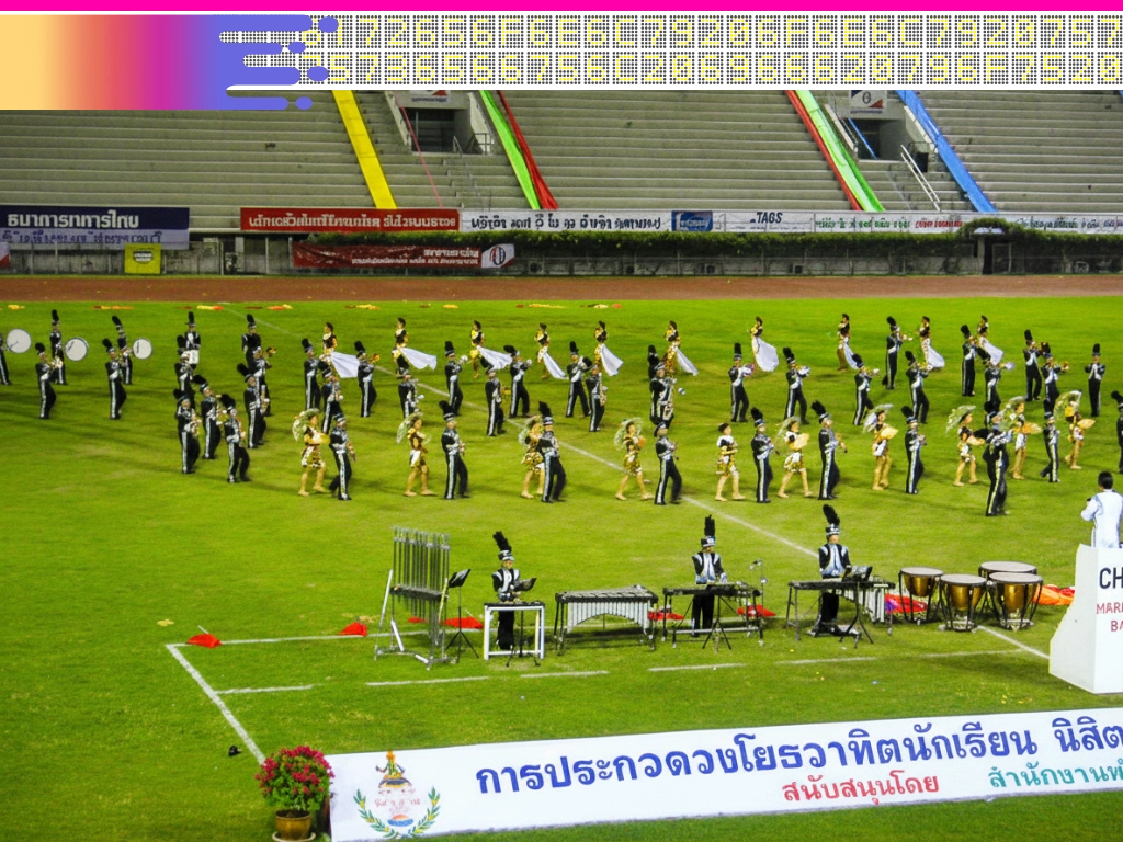 Marching Band Competition in Thailand