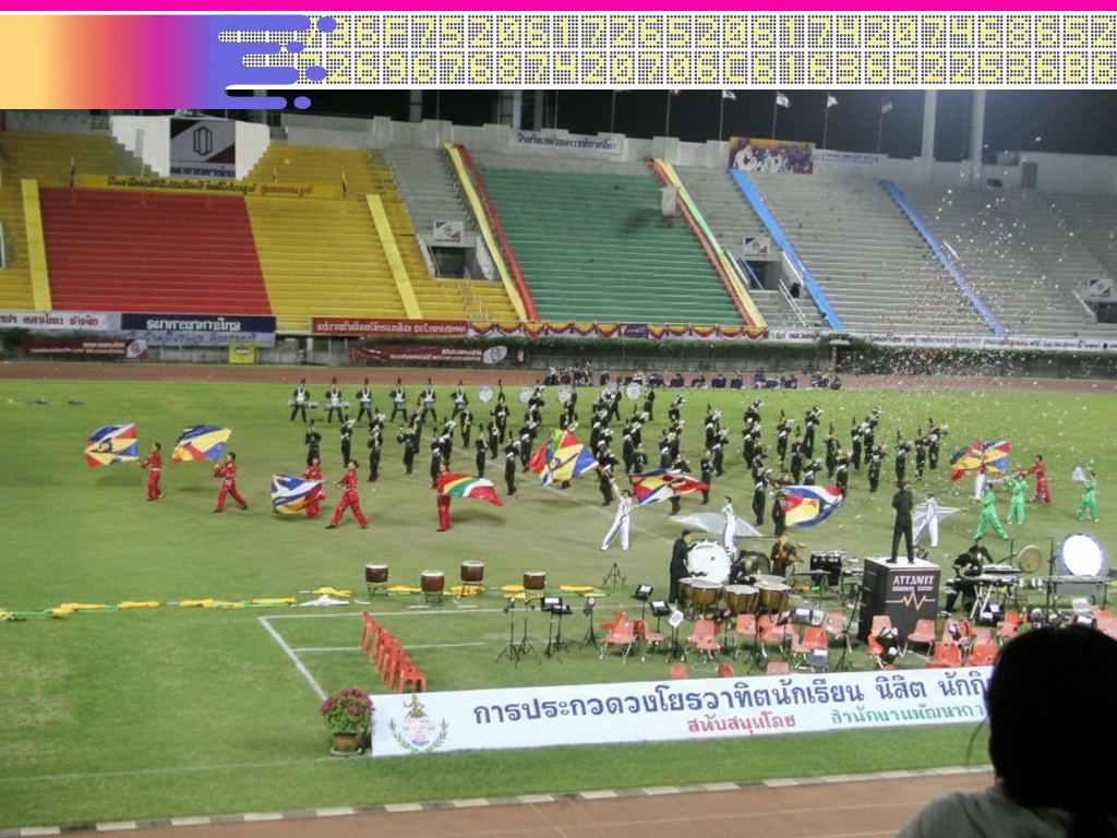 Marching Band Competition in Thailand