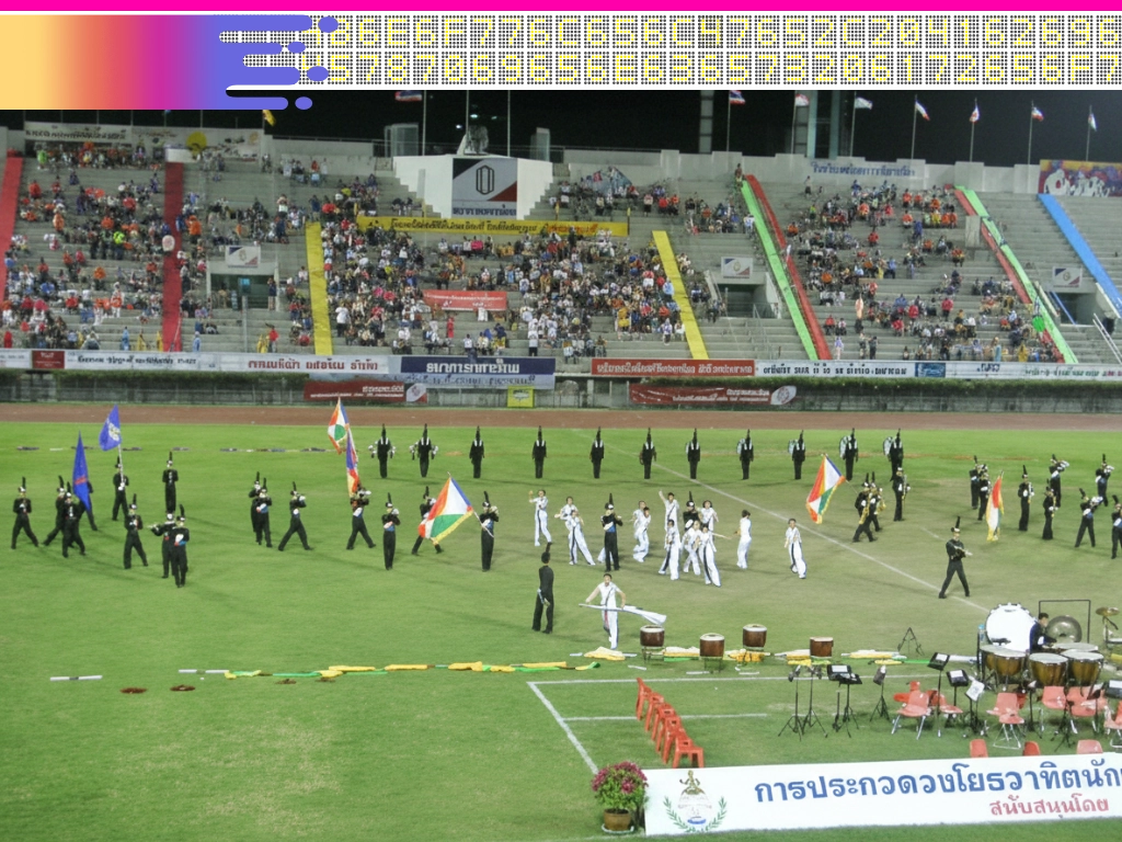 Marching Band Competition in Thailand