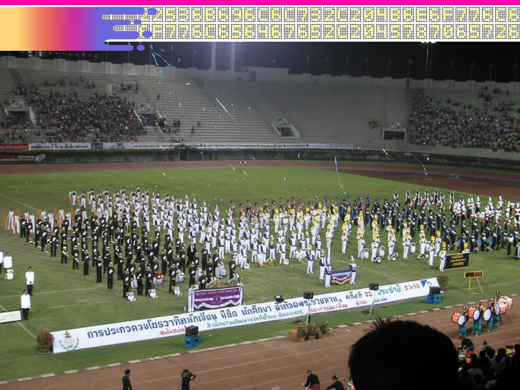 Marching Band Competition in Thailand