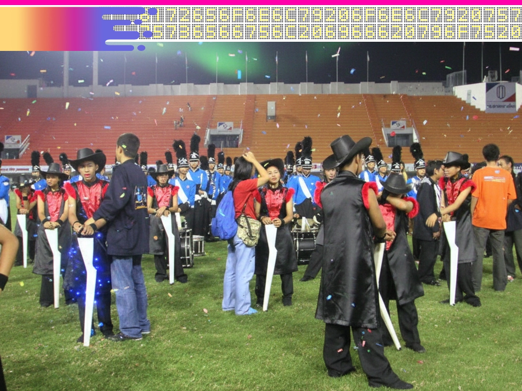 Marching Band Competition in Thailand