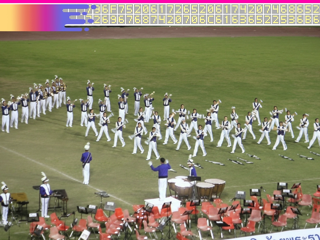 Marching Band Competition in Thailand