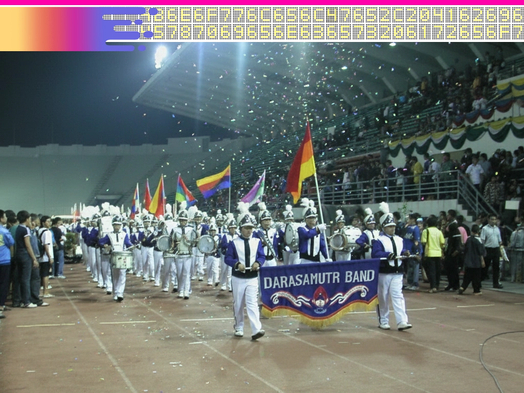 Marching Band Competition in Thailand