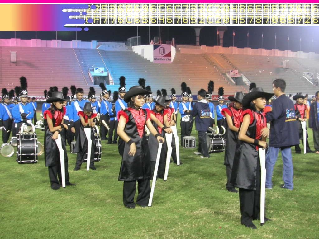 Marching Band Competition in Thailand