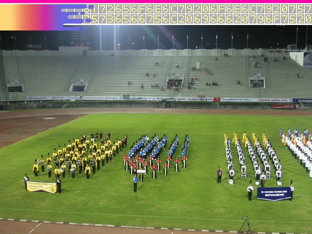 Marching Band Competition in Thailand