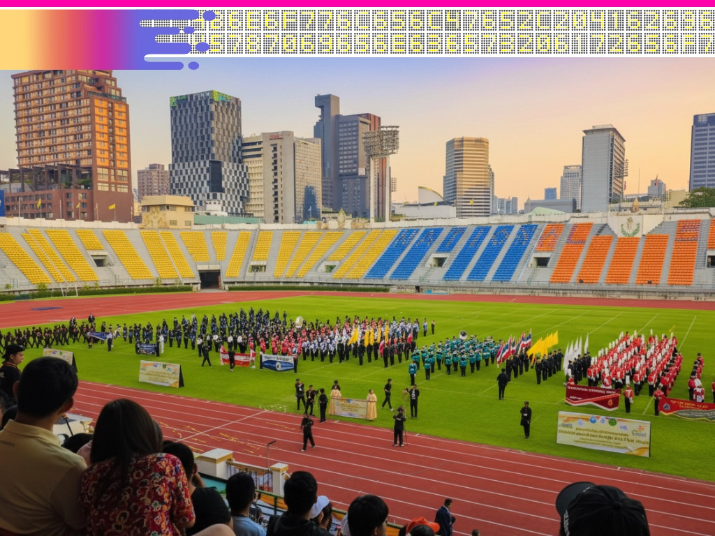 Marching Band Competition in Thailand