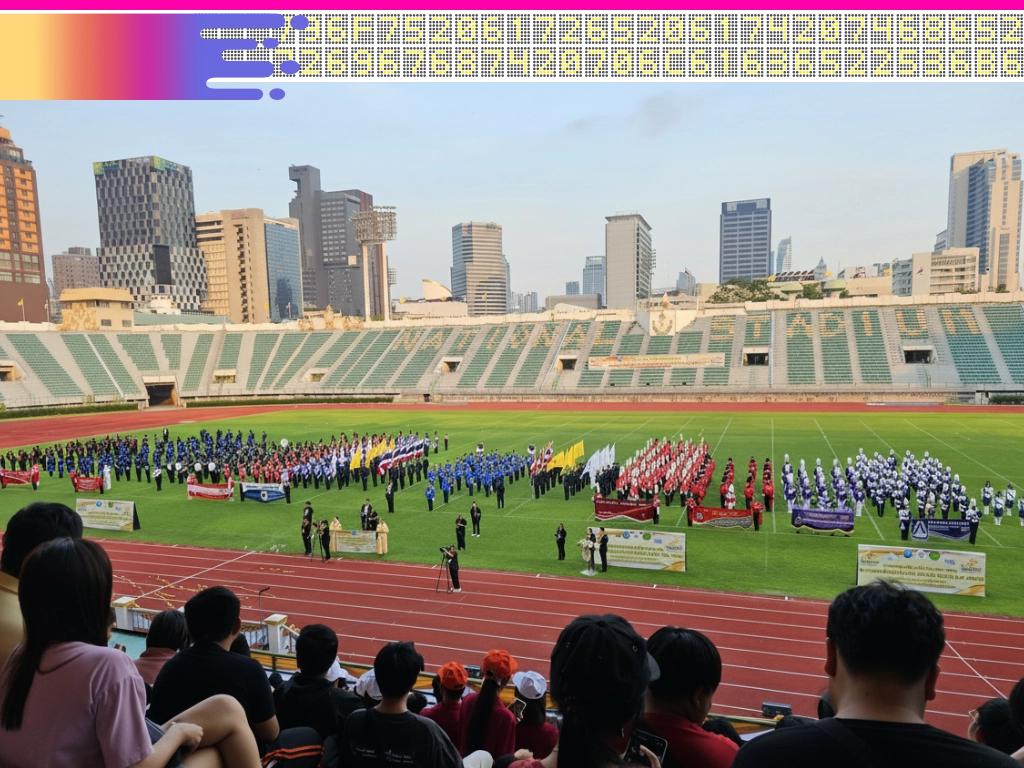 Marching Band Competition in Thailand
