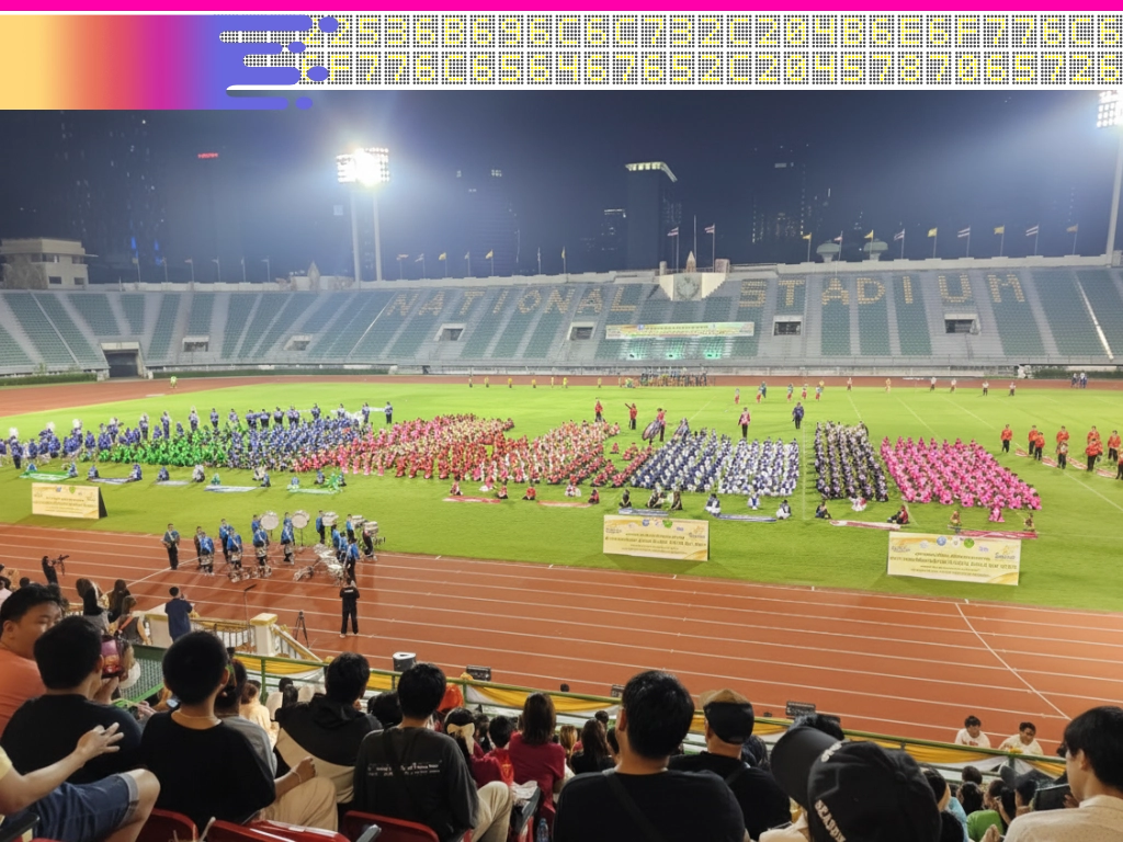 Marching Band Competition in Thailand