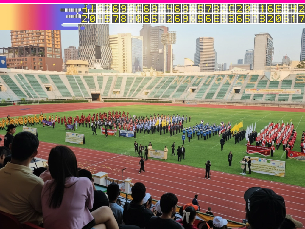 Marching Band Competition in Thailand