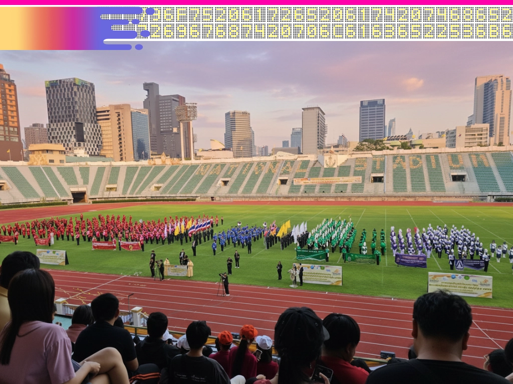 Marching Band Competition in Thailand
