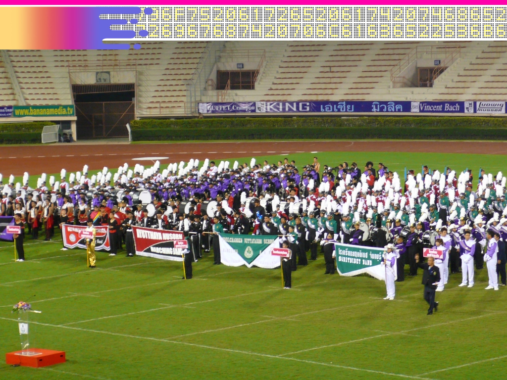 Marching Band Competition in Thailand