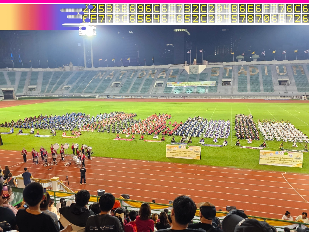 Marching Band Competition in Thailand