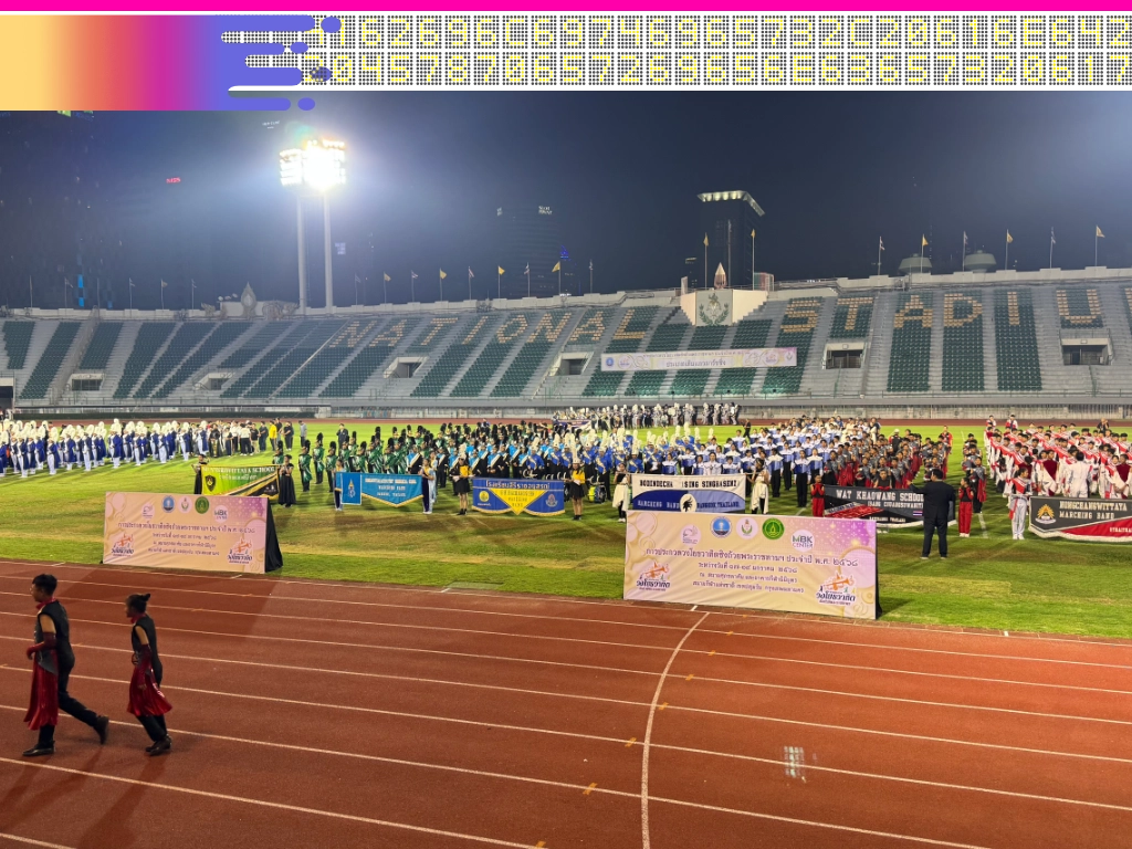 Marching Band Competition in Thailand