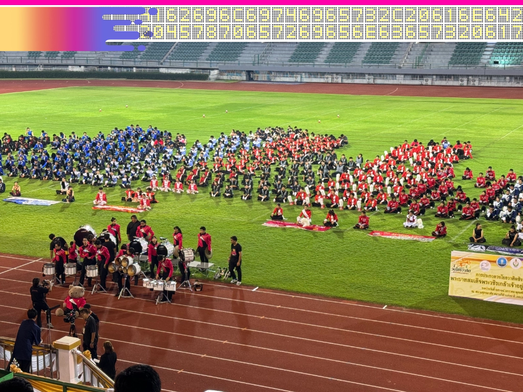 Marching Band Competition in Thailand