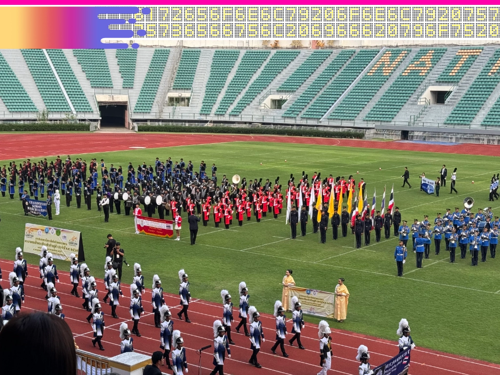 Marching Band Competition in Thailand