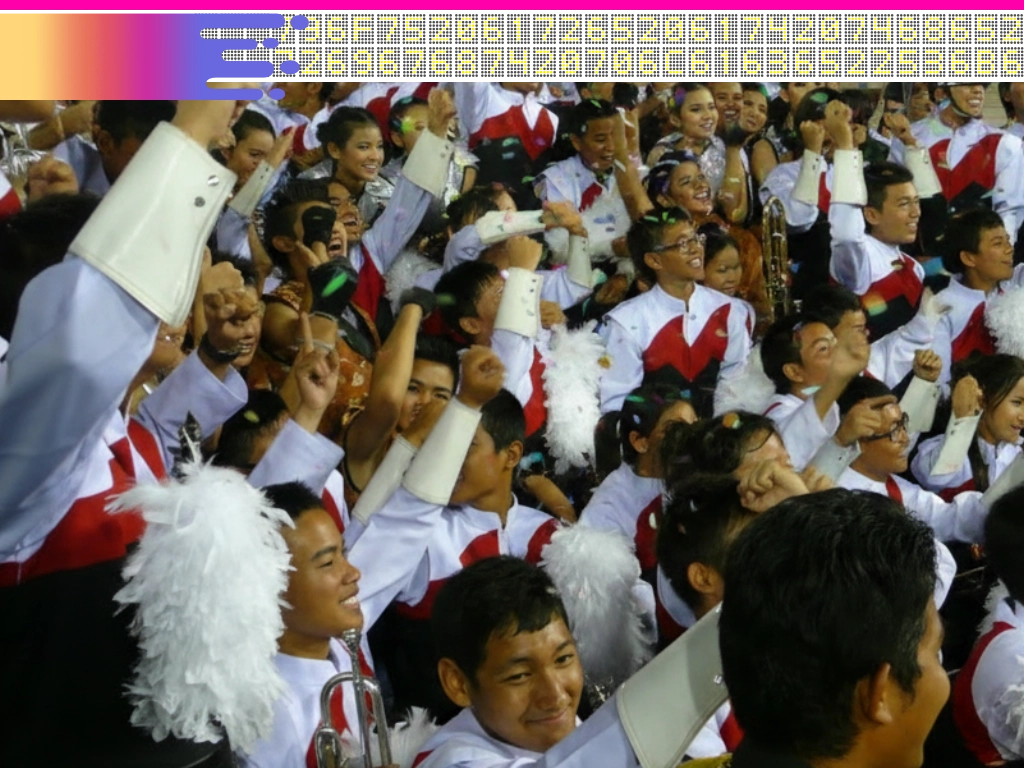 Marching Band Competition in Thailand