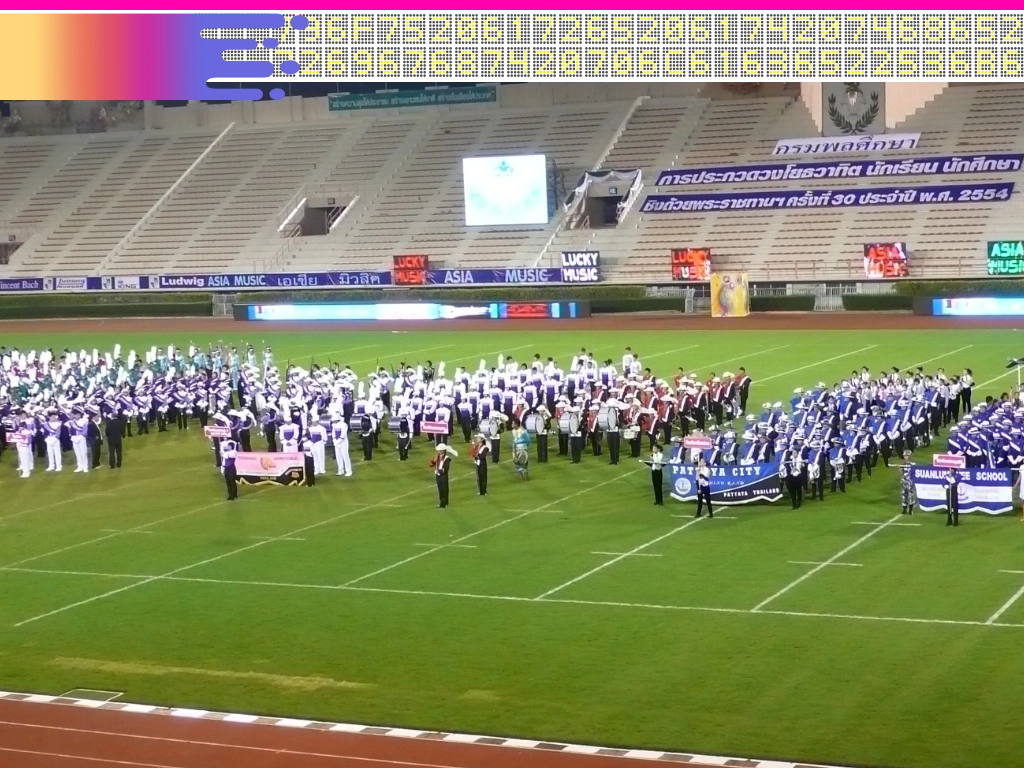 Marching Band Competition in Thailand