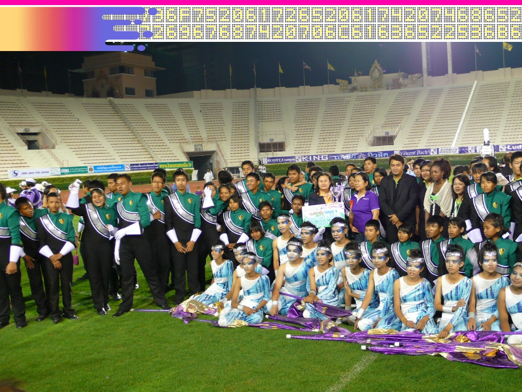 Marching Band Competition in Thailand