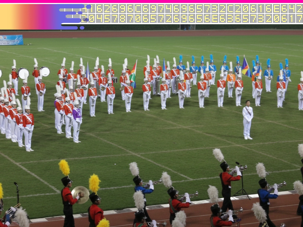 Marching Band Competition in Thailand