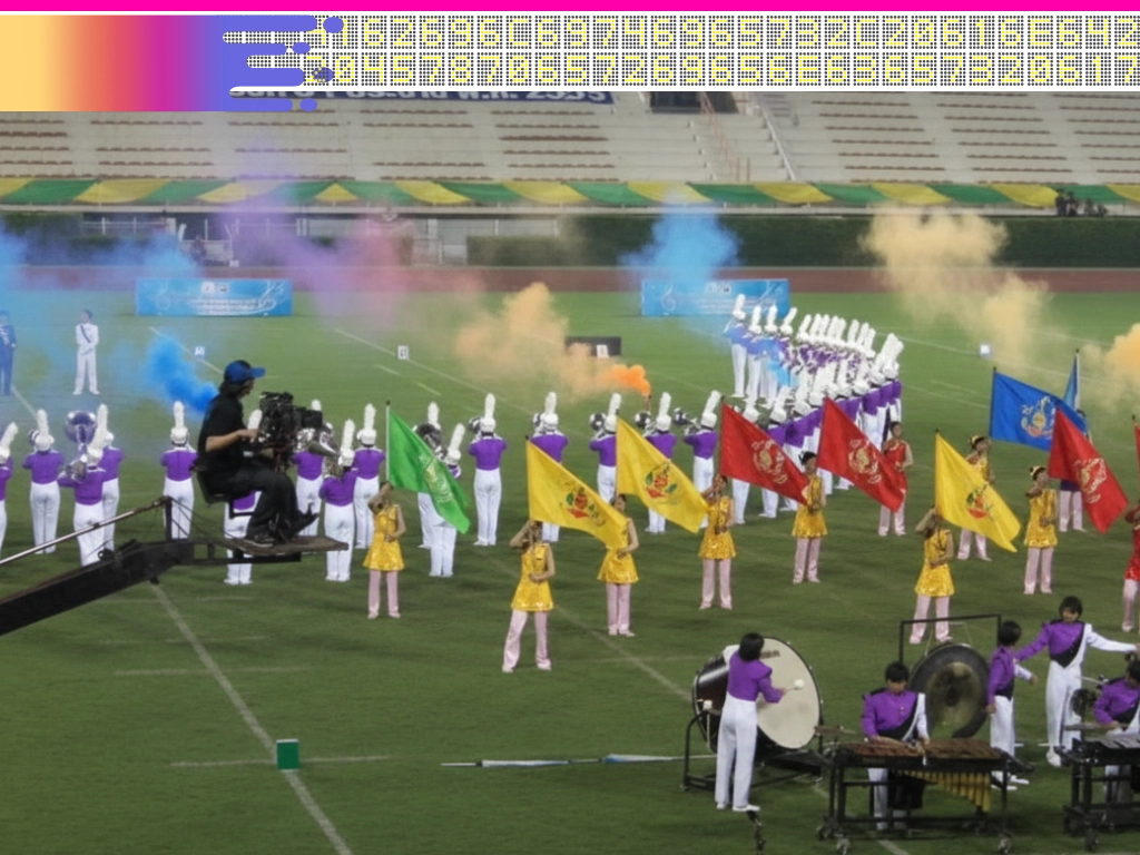 Marching Band Competition in Thailand