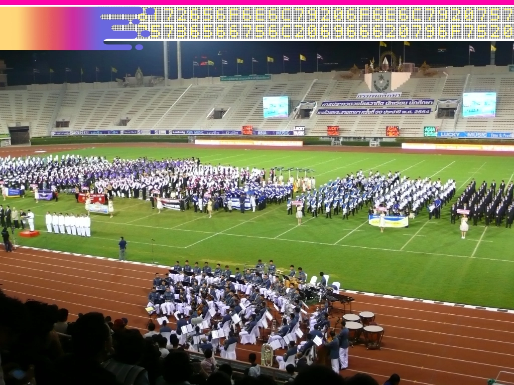 Marching Band Competition in Thailand