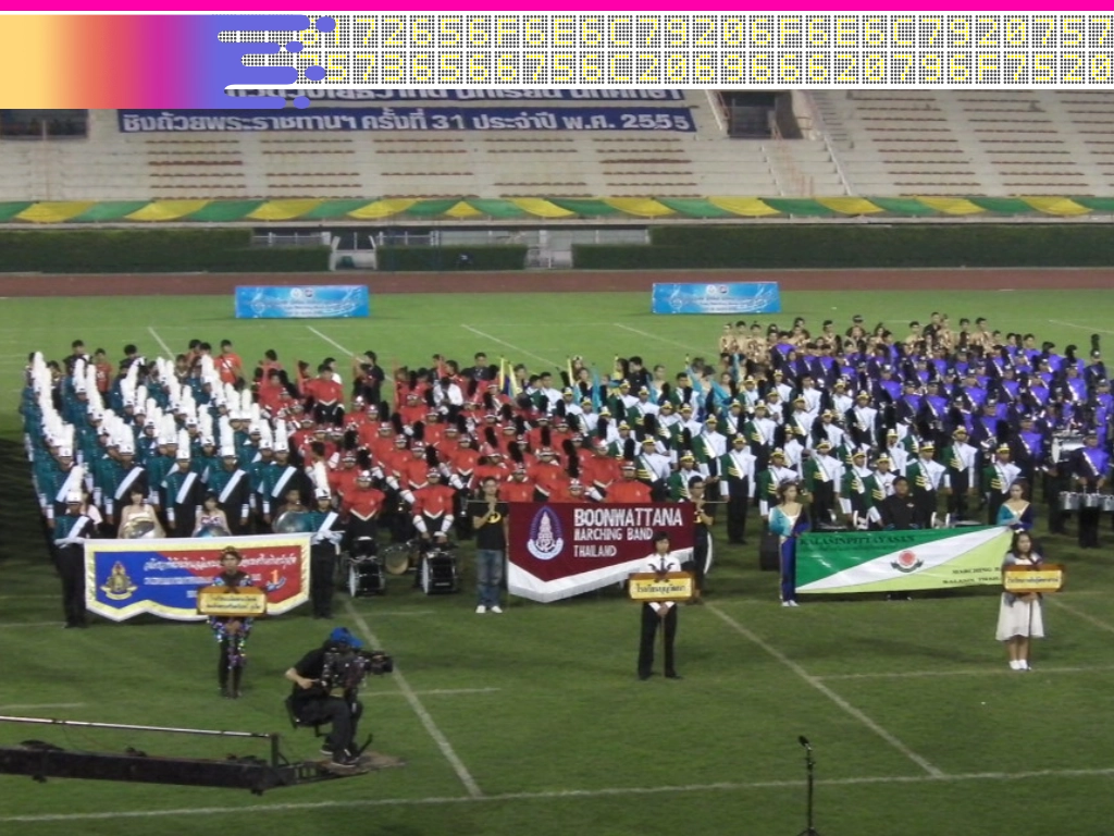 Marching Band Competition in Thailand