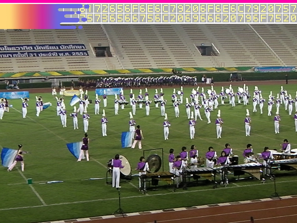 Marching Band Competition in Thailand