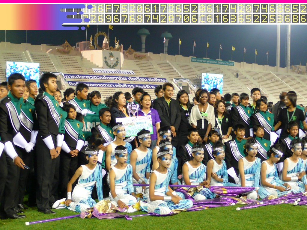 Marching Band Competition in Thailand