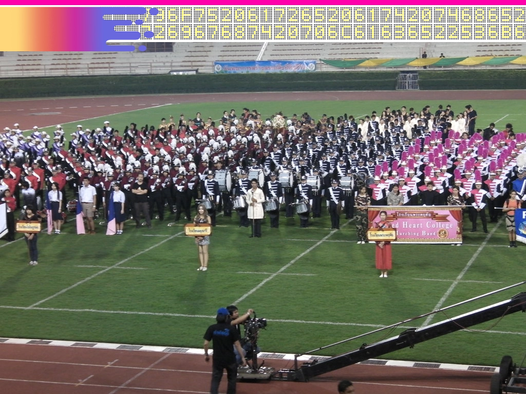 Marching Band Competition in Thailand