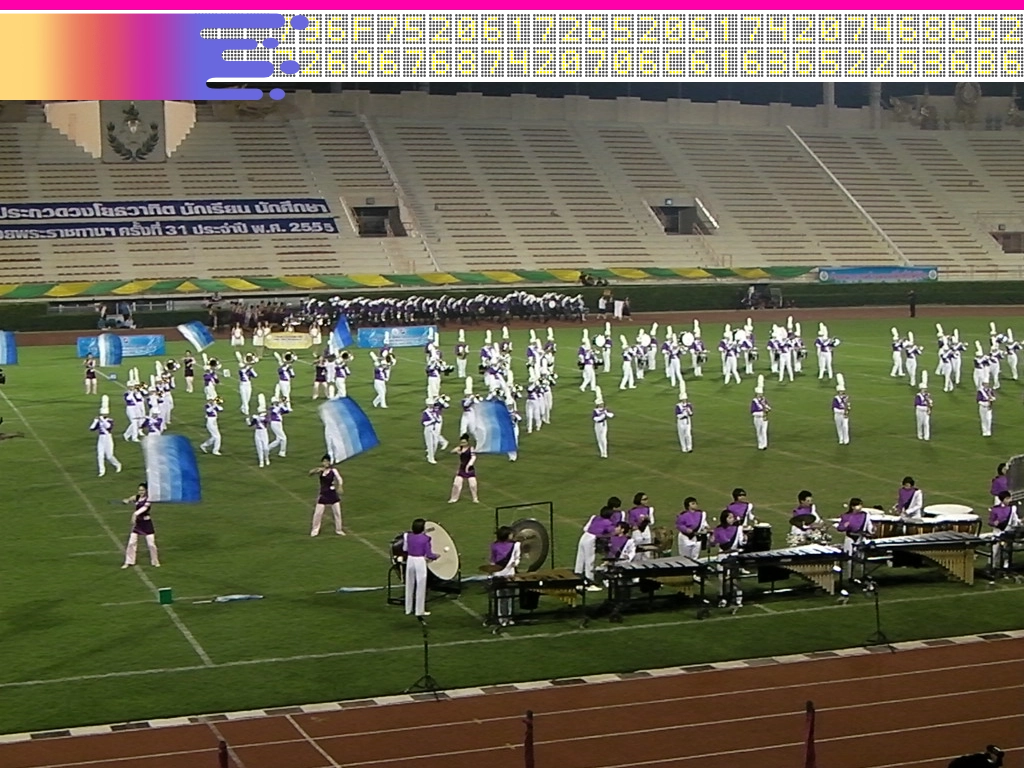 Marching Band Competition in Thailand