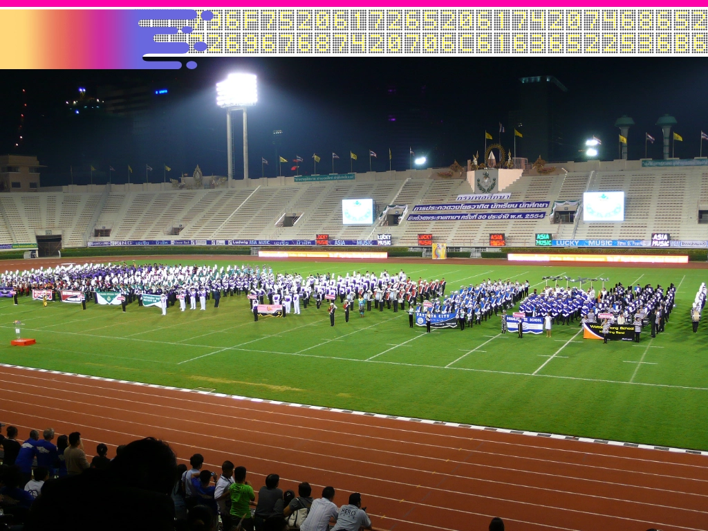 Marching Band Competition in Thailand