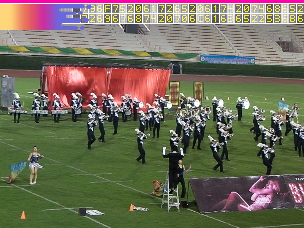 Marching Band Competition in Thailand