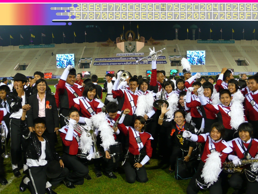 Marching Band Competition in Thailand