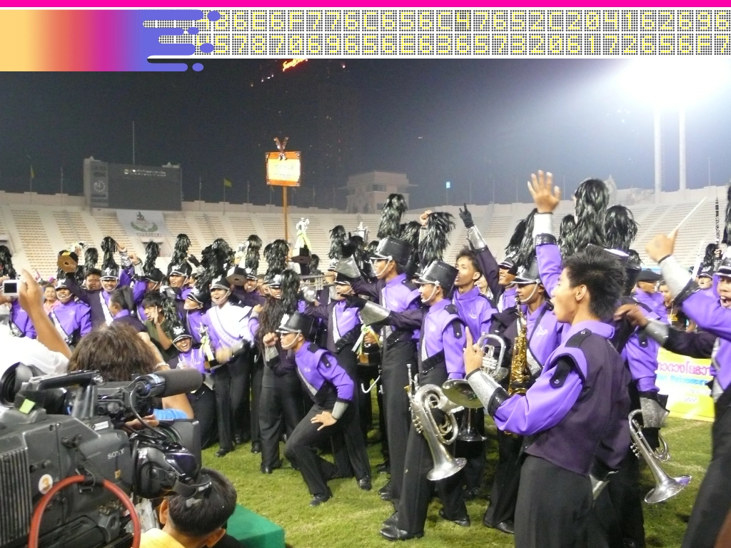 Marching Band Competition in Thailand