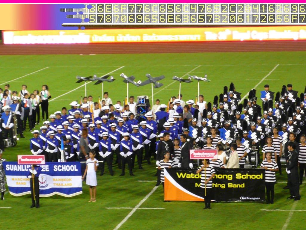 Marching Band Competition in Thailand