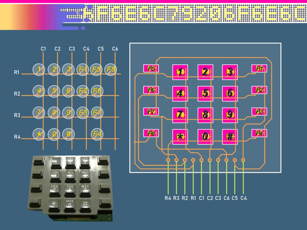 2545 Keypad